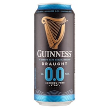 Guinness ír fekete színű alkoholmentes sör 0% 440 ml