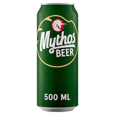 Mythos világos sör 5% 0,5 l