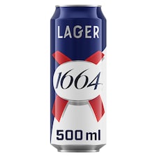 1664 Lager világos sör 5,0% 0,5 l