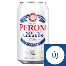Peroni Nastro Azzurro minőségi világos sör 5% 0,33 l