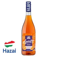 Lafi Hugo Aperitivo keserű narancs ízű szénsavas boralapú koktél 7% 0,75 l