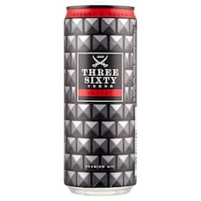 Three Sixty Vodka Energy alkoholos üdítőital 10% 330 ml