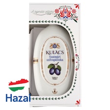 Kulacs szatmári szilvapálinka Hollóházi porcelán kulacsban díszdobozban 40% 0,35 l