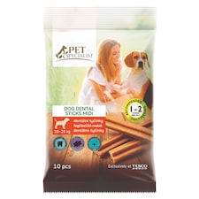 Pet Specialist Midi fogtisztító rúd közepes méretű, felnőtt kutyák számára 10 db 270 g