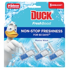 Duck Fresh Boost Marine Wave WC-öblítő rúd 3 x 16 g (48 g )