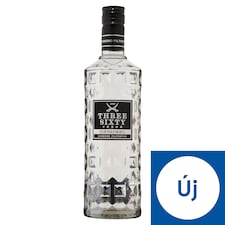 Three Sixty német vodka 37,5% 0,7 l