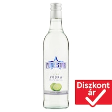 Pure Star lime ízesített vodka 37,5% 500 ml