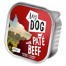 My Dog teljes értékű állateledel felnőtt kutyáknak marhahúsos pástétom 300 g