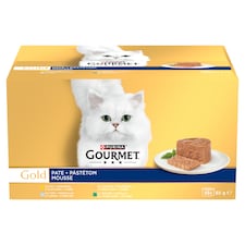 Purina Gourmet Gold pástétom nedves macskaeledel 48 x 85 g