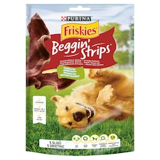 Purina Friskies Beggin' Strips bacon ízesítésű kutya jutalomfalat 120 g