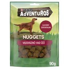 Purina Adventuros Nuggets vaddisznó, vad ízű kutya jutalomfalat 90 g