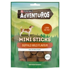 Purina Adventuros Sticks bölény, vad ízű jutalomfalat kistestű kutyák részére 90 g