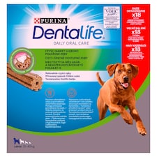 Purina Dentalife rágó jutalomfalat nagytestű kutyák számára 6 x 106 g (636 g)