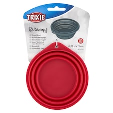 Trixie szilikon utazótál 11 cm