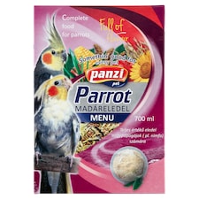 Panzi Pet Nagypapagáj Menü teljes értékű madáreledel nagypapagájok számára 700 ml