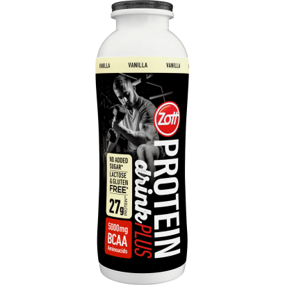Zott Protein Drink Plus UHT laktózmentes vanília ízű ital édesítőszerekkel 250 ml