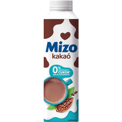 Mizo sovány, laktózmentes kakaó édesítőszerekkel 450 ml