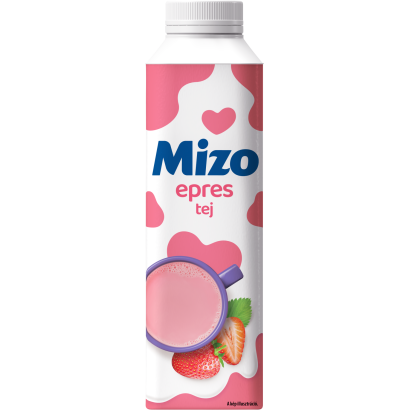 Mizo zsírszegény epres tej 450 ml
