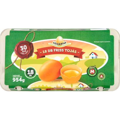 Szijártó friss tojás M 18 db