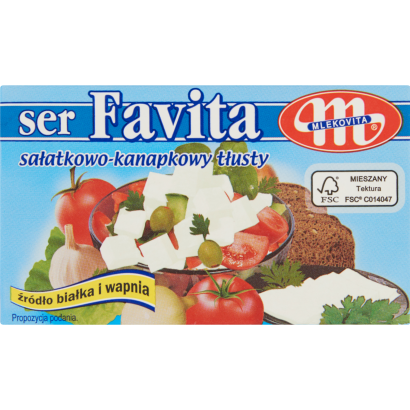 Mlekovita Favita zsíros lágy sajt 270 g