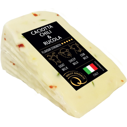 Caciotta Chili/Rucola 130 g