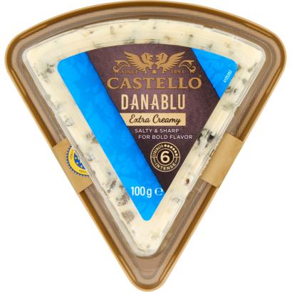 Castello Danablu 60+ dán zsírdús, kékpenésszel érő félkemény sajt 100 g