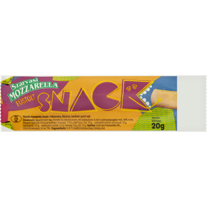 Szarvasi Mozzarella Snack füstölt 20 g