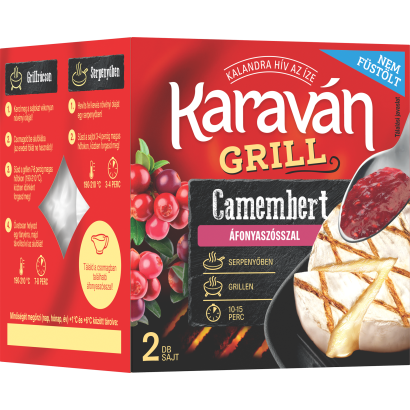 Karaván Grill camembert áfonyaszósszal 2 x 100 g + 30 g szósz