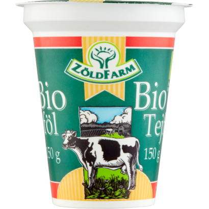 Zöldfarm Bio tejföl 20% 150 g