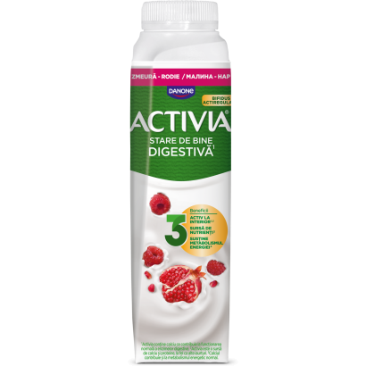 Danone Activia gránátalma-málna ízű ital 320 g