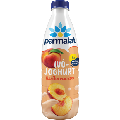 Parmalat zsírszegény őszibarackos ivójoghurt 1 kg