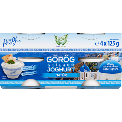 Real Nature görög natúr joghurt 4x125 g