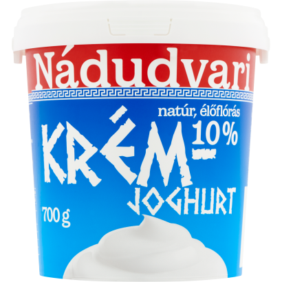 Nádudvari natúr élőflórás krémjoghurt 700 g