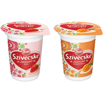 Zott Szívecske zsírszegény joghurt 315 g