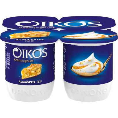 Danone Oikos Görög élőflórás almás pite ízű krémjoghurt 4 x 125 g