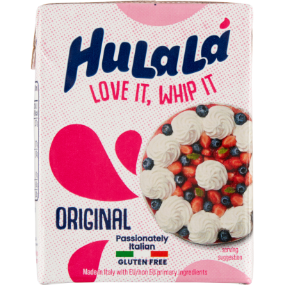 HuLaLá növényi zsír- és olajalapú, édesített UHT habkészítmény 200 ml
