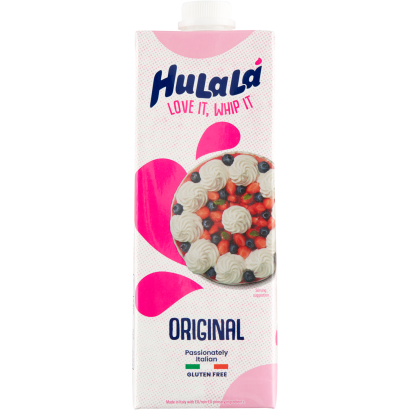 HuLaLá növényi zsír- és olajalapú, édesített UHT habkészítmény 1000 ml