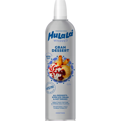 Hulala Gran Dessert habspray 724 g