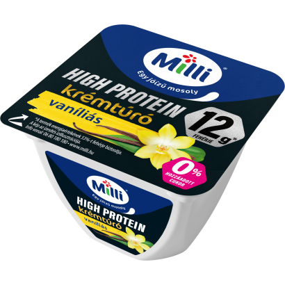 Milli High Protein vaníliás krémtúró 150 g