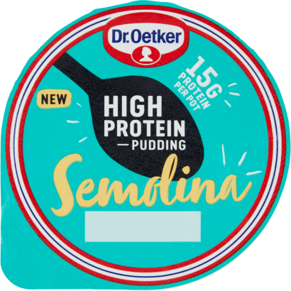 Dr. Oetker magas fehérjetartalmú grízpuding édesítőszerekkel 200 g