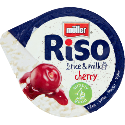 Müller Riso tejberizs desszert meggy készítménnyel 200 g