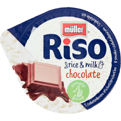 Müller Riso tejberizs desszert csokoládé ízű készítménnyel 200 g