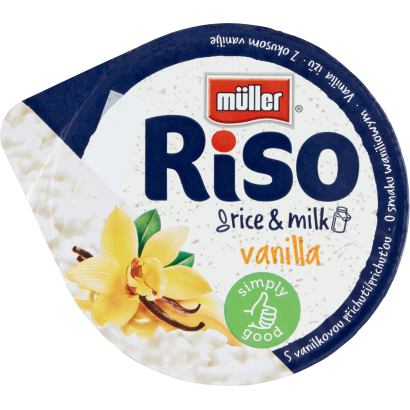Müller Riso tejberizs desszert vanília ízű készítménnyel 200 g