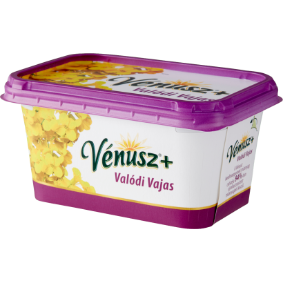 Vénusz+ Valódi Vajas 60% zsírtartalmú margarin 450 g