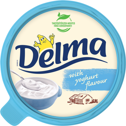 Delma joghurt ízű margarin 450 g