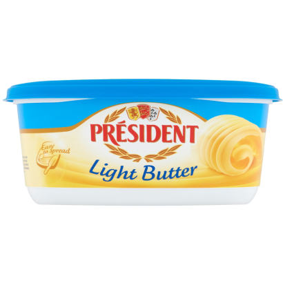 Président Light, félzsíros vaj A- és E-vitaminokkal dúsítva 250 g