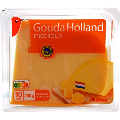 Auchan Kedvenc Gouda Holland sajt OEM moelleux 290 g