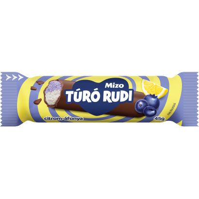 Mizo Túró Rudi citrom áfonyás étcsokoládé bevonattal 45 g