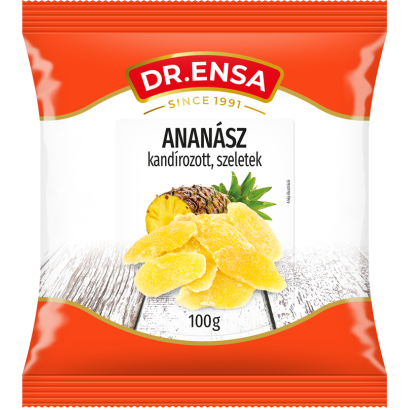 Kandirozott ananász 10g