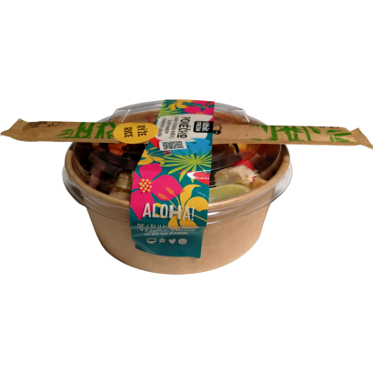 Csirkés nagy Poke Bowl rizzsel 440g